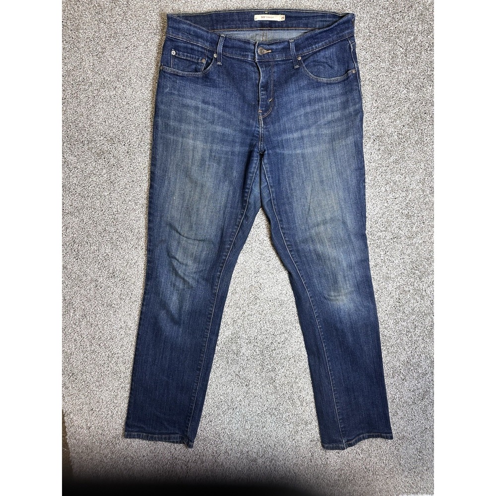 Levi's 505 Straight Jeans Women's 29 Medium Wash Denim Classic 5 Pocket Pants